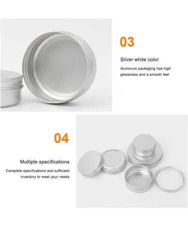 lmoikesz 30bags Anti-skid Teeth Precision Thread Aluminum Box - For Thread Storage With Good Sealing Performance 10g(41 * 15mm) 10g(41*15mm) - Buy Online on GoSupps.com