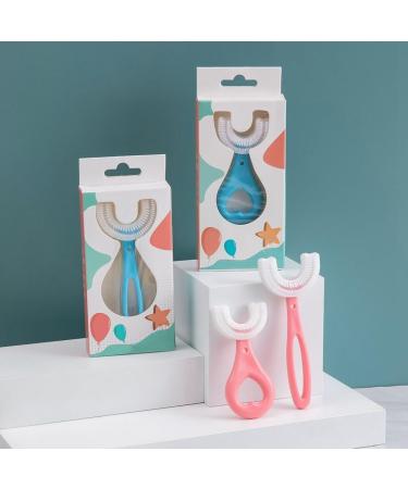 Buy Washable U-Shape Kids Toothbrush - Ergonomic Silicone Head Safe Whole Mouth Massaging for Children | International Shipping - Buy Online on GoSupps.com