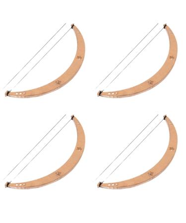Beavorty 4 sets Measuring Line Tool Mapping Ruler Measure Horizontal Auxiliary Level Bow Kit Shape Eyebrow