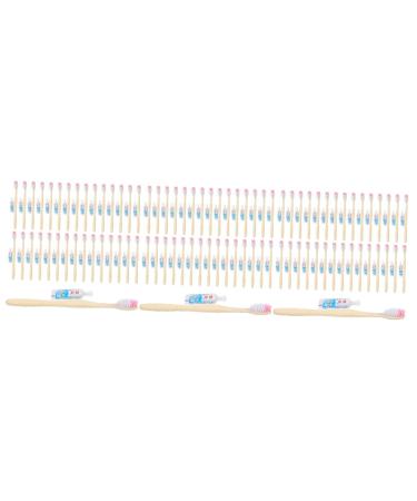 Gatuida 300 pc disposal toothbrush rubber sensitive toothpaste mini travel toothbrush toothbrush hand toothbrush travelotel toothbrush carry dental equipment travel plastic
