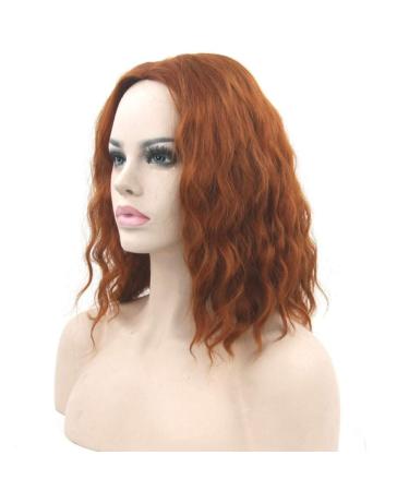 Shop BGHJUE Red Short Synthetic Wig for Women | Corn Hot Curls & Side Fringe | Pixie Cut | International Shipping Available - Buy Online on GoSupps.com