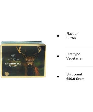 Marks and Spencer M&S Limited Edition All Butter Scottish Shortbread Assortment (designs may vary ) - Buy Online on GoSupps.com