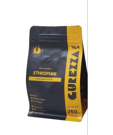 Gurezza coffee fine roasted coffee beans directly from the Motherland of the arabica coffee Amazing coffee roasted to perfection (Light roasted coffee beans 1000gr) - Buy Online on GoSupps.com