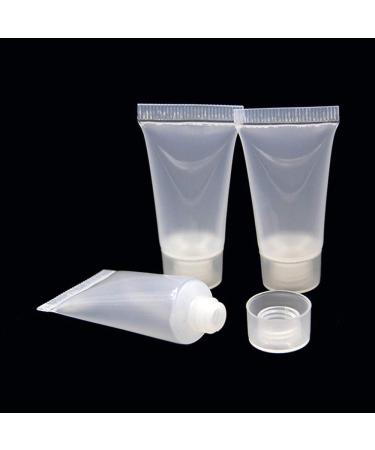 Mzy1188 travel bottles set 50ml10pcs empty tubes make -up soft tube travel container toilet article liquid cosmetics with storage bagsqueeze dispensing bottle