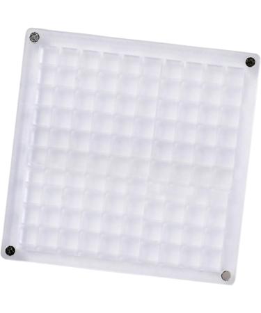 36/64/100 Grids Nails Art Rhinestones Storage Box Acrylic Jewelry Display Box Storage For Salons 100 Squares - Buy Online on GoSupps.com