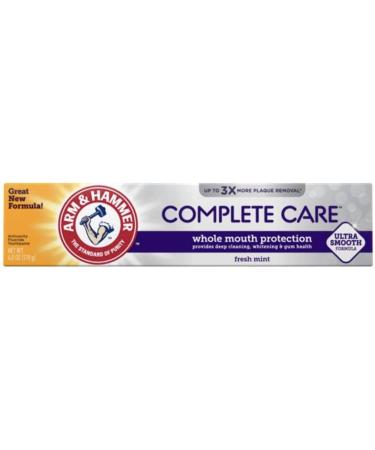 ARM & HAMMER Complete Care Fluoride Anticavity Toothpaste Fresh Mint 6 oz (Pack of 3)