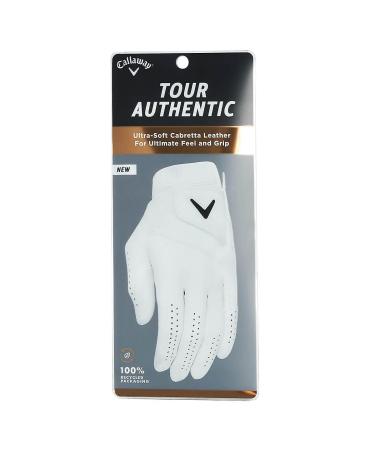 Callaway Golf 2022 Tour Authentic Glove Standard Large White Worn on Left Hand - Buy Online on GoSupps.com
