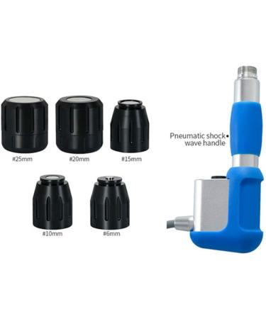 Acoustic Shockwave Therapy Device for Pain Relief - ED Shockwave Machine for Back, Waist, Leg Pain - Blue2 - Buy Online on GoSupps.com