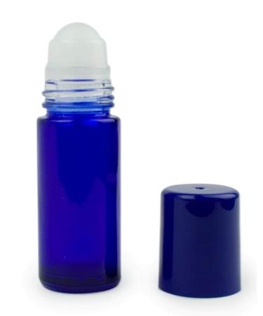 Buy Grand Parfums 30ml Empty Glass Refillable Bottles - Blue 4-Pack for Essential Oils Colognes & Travel - International Shipping Available - Buy Online on GoSupps.com