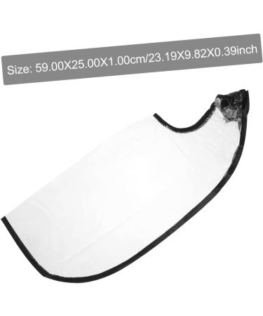 FOMIYES 8 Pcs Shampoo Funnel Tools Hair Salon Apron Transparent Hair Capes Adjustable Hairdressing Tool 59X25X1CMx4pcs Transparent Colorx4pcs - Buy Online on GoSupps.com