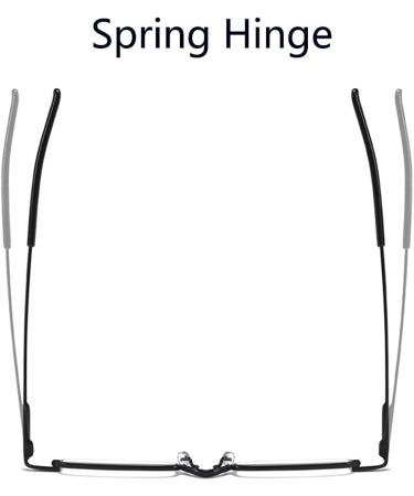 KoKoBin Small Reading Glasses Gold+Black 1.5x - Stylish and Practical Eyewear - Buy Online on GoSupps.com