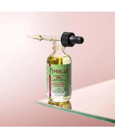 Buy Mielle Organics Rosemary Mint Scalp & Hair Strengthening Oil - 2 Ounce | International Shipping Available - Buy Online on GoSupps.com
