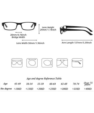 Buy Kchycv Portable Bifocal Presbyopia Glasses for Reading - Personalized 350 Degree Options - International Shipping Available - Buy Online on GoSupps.com