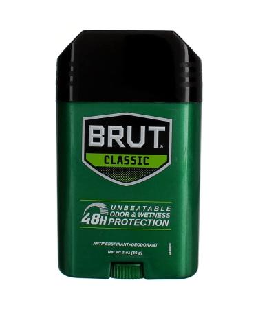 BRUT Anti-Perspirant Deodorant Stick Classic Scent 2 oz