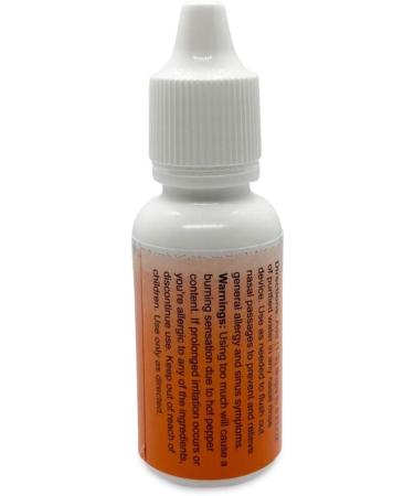 Sinus Plumber Pepper Nasal Rinse Drops - Compatible with All Devices and Neti Pots - Buy Online on GoSupps.com