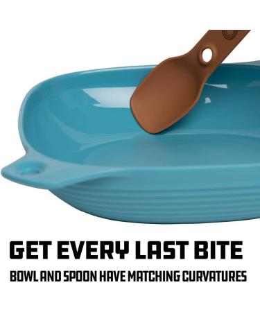 UCO 4-Piece Camping Mess Kit with Bowl, Plate, and 3-in-1 Spork Utensil Set - Blue | Essential Outdoor Dining Gear - Buy Online on GoSupps.com