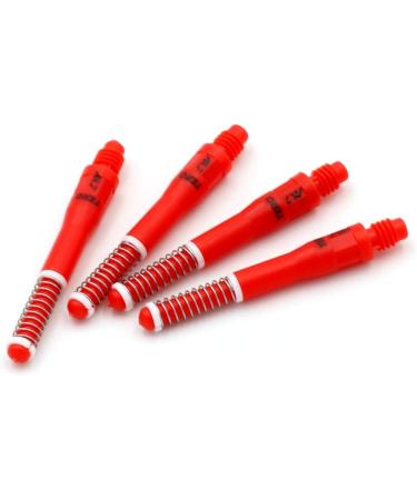 CUESOUL TERO AK7 Dart Shafts - Red 37mm-Length Telescopic Shafts for Steel and Soft Tip Darts (4 pcs) - Buy Online on GoSupps.com