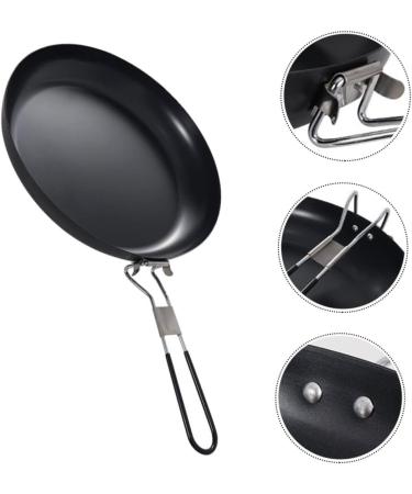 Zerodeko 9 Inch Fry Pan 2pcs 9 Frying Pan Iron Water Cup Metal 9 Inch Skillet 43.5X24X4.9CMx2pcs Blackx2pcs - Buy Online on GoSupps.com