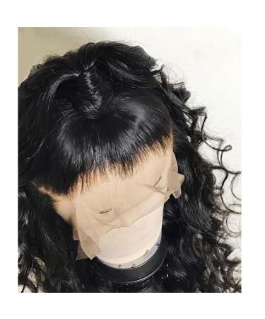 Andria Glueless Natural Wave Synthetic Lace Front Wig 24 Inches - Heat Resistant Fiber Hair with Baby Hair for Black Women - Buy Online on GoSupps.com