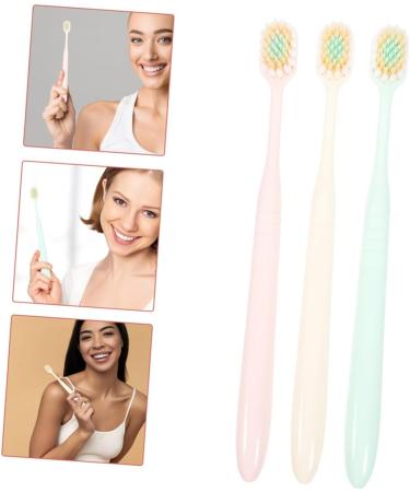 Partykindom 36-Piece Soft Toothbrush Set for Adults - Wide & Thin Manual Brushes Travel-Friendly Design Perfect for At-Home Dental Care - Buy Online on GoSupps.com