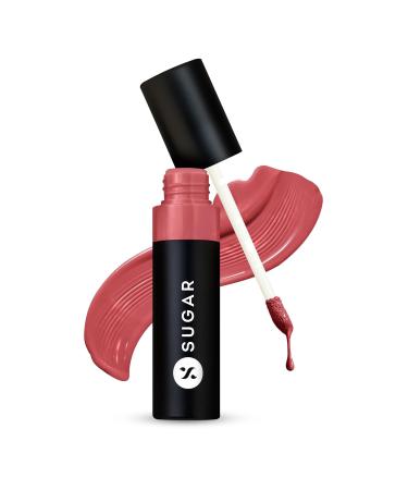 Love Earth Cosmetics Partner In Shine Transferproof Glossy Lipstick Lasts up to 24 hours Transferable & stain resistant 3ml 06 Rouge Rueda