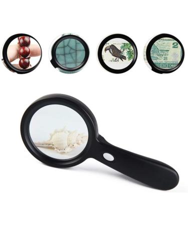 Magnifying Glass Old Man Reading HD Mobile Phone Repair Simple LED Extension Mirror Handheld 10X Good Times - Buy Online on GoSupps.com