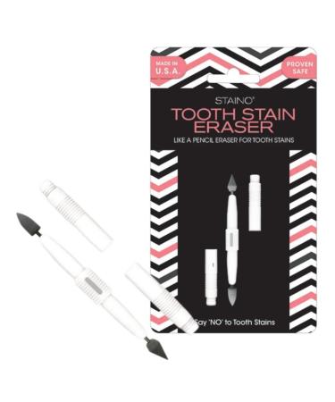 Staino Tooth Stain Eraser Dental Tool - 2 Erasers/Unit - Buy Online on GoSupps.com