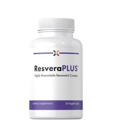 Stop Aging Now - Resveratrol Complex Supplement - with Berberine - 30 Vegetarian Capsules