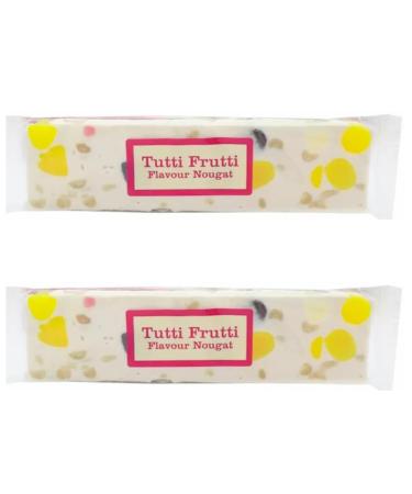 Tutti Frutti Flavour Nougat - 2 x 130g Bars