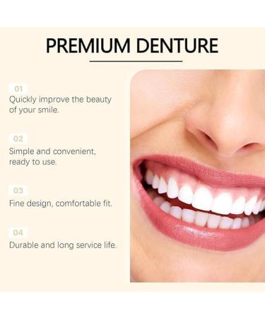 Ensemble de proth ses dentaires de qualit sup rieure Dents d'aspect naturel confortable pour un usage quotidien ensemble de proth ses compl tes personnalis es avanc es imperm ables et l g res 2 - Buy Online on GoSupps.com
