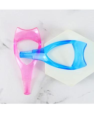 2PCS Plastic Makeup Eyelash Tool - 3in1 Mascara Applicator & Eyelash Comb for Women - Perfect Eye Makeup Aid - Buy Online on GoSupps.com