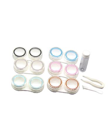 Gatuida 6pcs Lens Case Holder Lens