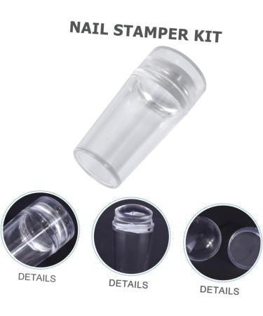 FRCOLOR 12 Sets Bow Tie Tool Holder Accessories Major Mesh Girl Nail Art Accessories Ponytail Mini Manicure Full Transparent Box Nail Razor Nail Polish Stamp With - Buy Online on GoSupps.com