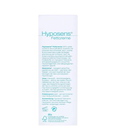 Buy Hyposens Fat Cream 100g - Effective Moisturizer for Sensitive Skin | International Shipping Available - Buy Online on GoSupps.com