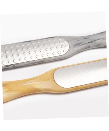 Ipetboom Foot Pedicure Tools Pedicure Tools for Foot Scraper Remover File Heel Scrubber Foot File Remover Double Sided Foot Exfoliator Stainless Steel Foot File Pedicure Accessories - Buy Online on GoSupps.com