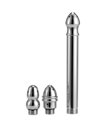 Enemas for Colon Cleanse for Men Stainless Steel Shower Attachment Vaginal Nozzle for Feminine Care Douches & Enemas Colonic Irrigation Home Kit