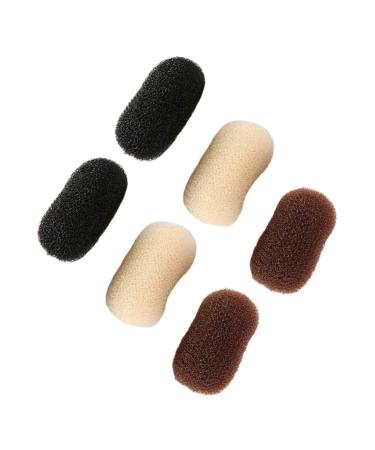 Uonlytech 6pcs Bump It Up Volume Hair Base Set Sponge Volume Bump Hair Clip Breathable Hair Padding Hair Clip Bump Pads Accessories for Women Girls - Buy Online on GoSupps.com