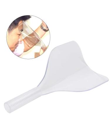 Agatige 2pcs Hairdressing Hairspray Face Shield Plastic Material Dust Proof Barber Face Mask for Salon Styling(Transparent White) - Buy Online on GoSupps.com