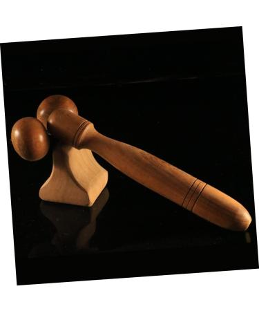 Lalafina 2-Pack Wooden Face Massage Tools - Eye Massage Devices for Fatigue Relief & Yoga Tension - 3D Bamboo Head Scratcher & Skin Care Roller - Buy Online on GoSupps.com