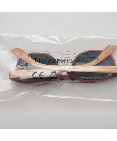 Vevesmundo Sun Reading Glasses with Blue Light Filter | Stylish Wooden Sunglasses for Men & Women | Visual Aid +1.0 to +4.0 Strength - Buy Online on GoSupps.com