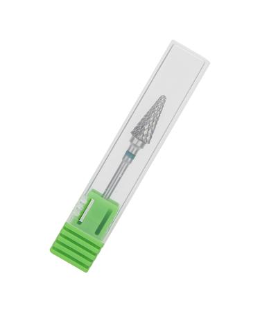 Nail Drill Tool Bits for Acrylic Nails Tungsten Steel Nail Art Manicure Drill Bits Carbide Nail Drill Bits Electric Pedicure Manicure Grinding Head Nail Art Tools for Home Salon Green label - Buy Online on GoSupps.com