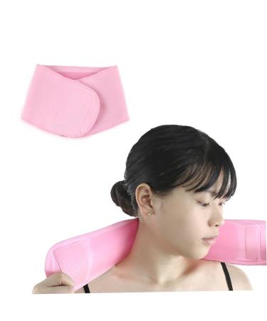 FRCOLOR Reusable Neck Patches - Anti-Wrinkle Silicone Neck Tape | 2 Pcs Pink Moisturizing Massager for Smooth Skin - Buy Online on GoSupps.com