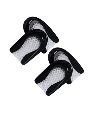 NOLITOY 2 Pairs Cellular Heel Pad Comfortable Heel Pad Anti-Slip Heel Cushion Half Yard Heel Pad Anti-Slip Heel Pad Silicone Heel Cushion Heel Pad Anti-Abrasion Heel Pad