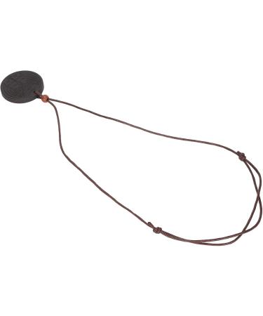 Volcanic Stone Pendant Lucky Blessing Chakra Beads Pendant Adjustable Healing Necklace Fashionable Rope Energy Necklace Health Care Pendant for Women Men - Buy Online on GoSupps.com