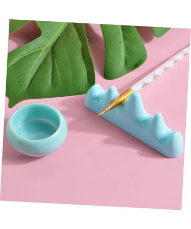 Healeved 5 Sets Nail Art Brush Cup Mini Crown Clip Soak off Bowl Makeup Brush Organizer Nail Brush Nail Pen Washing Cups Candle Holder Acetona Gel Pen Holder Plastic Nail Removal - Buy Online on GoSupps.com