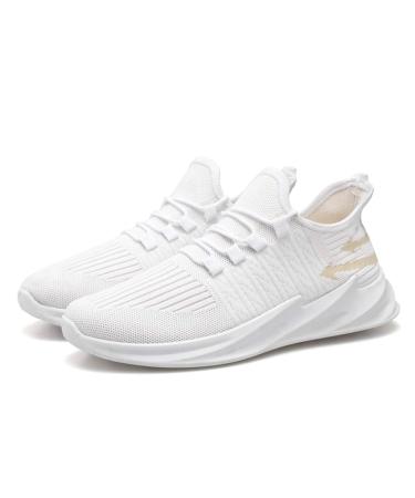 Shop Forest Runner Shoes for Women & Men - Breathable Mesh Sport Sneakers Wide Fit & Unisex Leisure Shoes - Hallux-Friendly Style in White (Size 38) - Buy Online on GoSupps.com