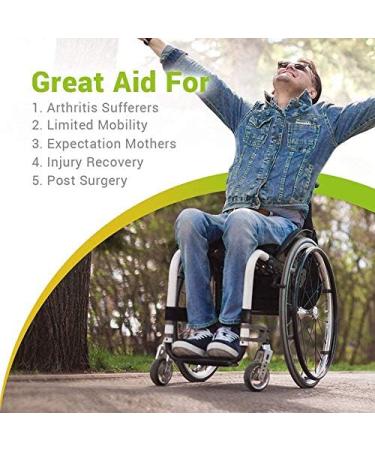 Easy Sock Helpers for Seniors Pregnant Women & Disabled - No Bending Required | Comfortable Sock Slide Assistants - Buy Online on GoSupps.com