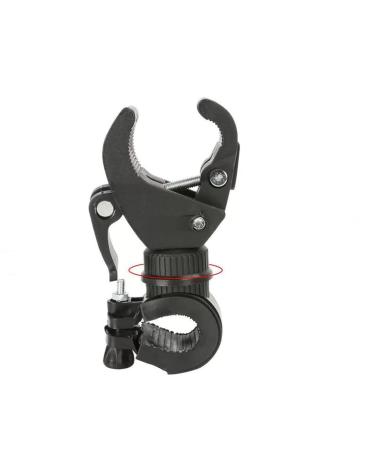 Wheelchair Crutch Holder Easy to Use Stable Walking Stick Rack Practical for Electric Scooter for Elderly Walkers (Orange) Full of Stars Black