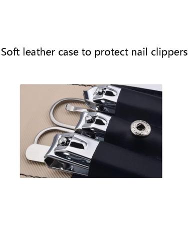 Manicure Set Professional Nail Clippers Set in One Stainless Steel Pedicure Kit Nail Clipper Set Suitable as a Gift (Color : Black B) - Buy Online on GoSupps.com