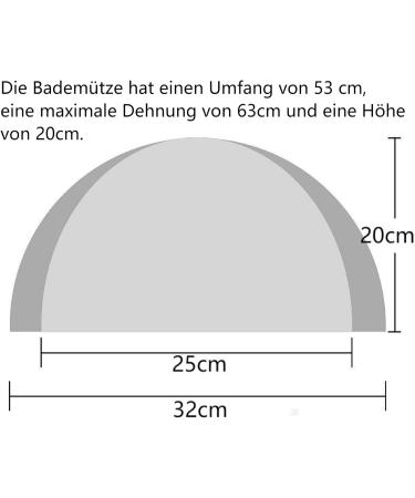 Buy Yanc Unisex Waterproof Bathing Cap with Earplugs | Soft PU Swimming Cap for Men Women & Girls | Bling Silver & Black Options | International Shipping Available - Buy Online on GoSupps.com